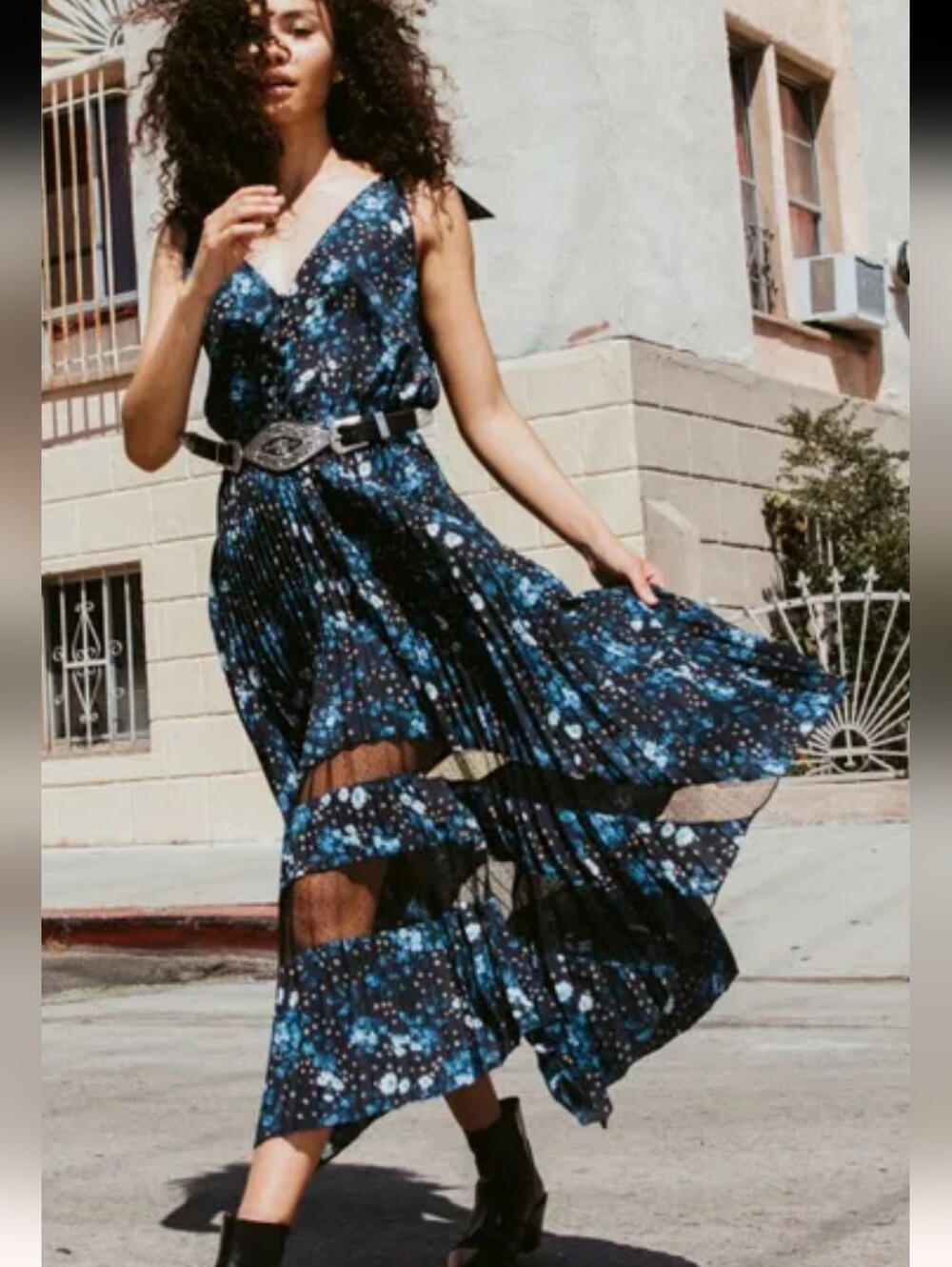 The Kooples Jazz Flower Print Dress